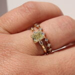 Voyager Diamond Ring, women's wedding ring, diamond eternity ring, diamond wedding ring, Melanie Casey, yellow gold wedding ring, Danielle Camera Jewellery