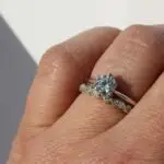 Diamond Bandeau Tiara Ring, wedding ring, women's wedding ring, diamond ring, diamond eternity ring, diamond solitaire ring, diamond ring, six claw solitaire, Danielle Camera Jewellery