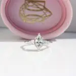 Marquise diamond trilogy ring, diamond ring, engagement ring, oval diamond, trilogy ring, platinum ring, natural diamond, laboratory grown diamond, marquise diamond, danielle camera jewellery