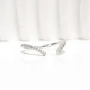Waterfall Diamond Ring