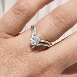 Waterfall Diamond Ring thumbnail 3