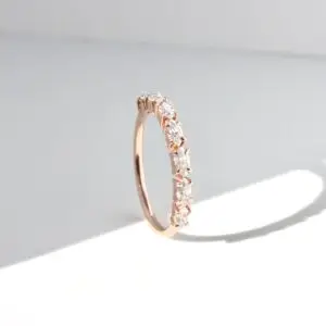 Pompadour Diamond Ring