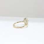 Compass Solitaire Ring, Radiant-Cut, diamond ring, engagement ring, diamond, danielle camera, jewellery