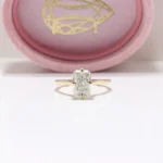 Compass Solitaire Ring, Radiant-Cut, diamond ring, engagement ring, diamond, danielle camera, jewellery