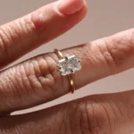 Compass Solitaire Ring, Radiant-Cut, diamond ring, engagement ring, diamond, danielle camera, jewellery