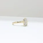 Compass Solitaire Ring, Radiant-Cut, diamond ring, engagement ring, diamond, danielle camera, jewellery
