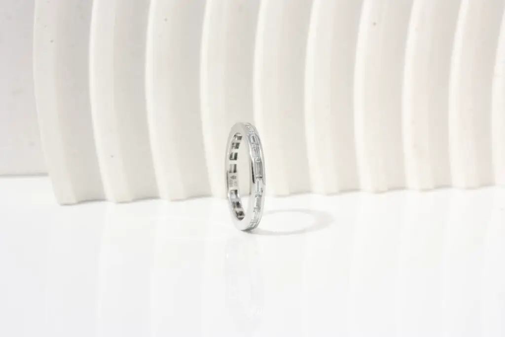 Baguette Gemstones, Baguette diamonds, diamond eternity ring, baguette diamond ring