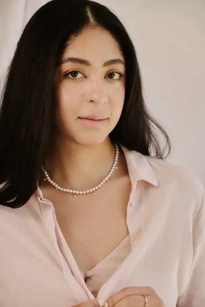 Akoya Pearl Necklace, white pearls, seawater pearls