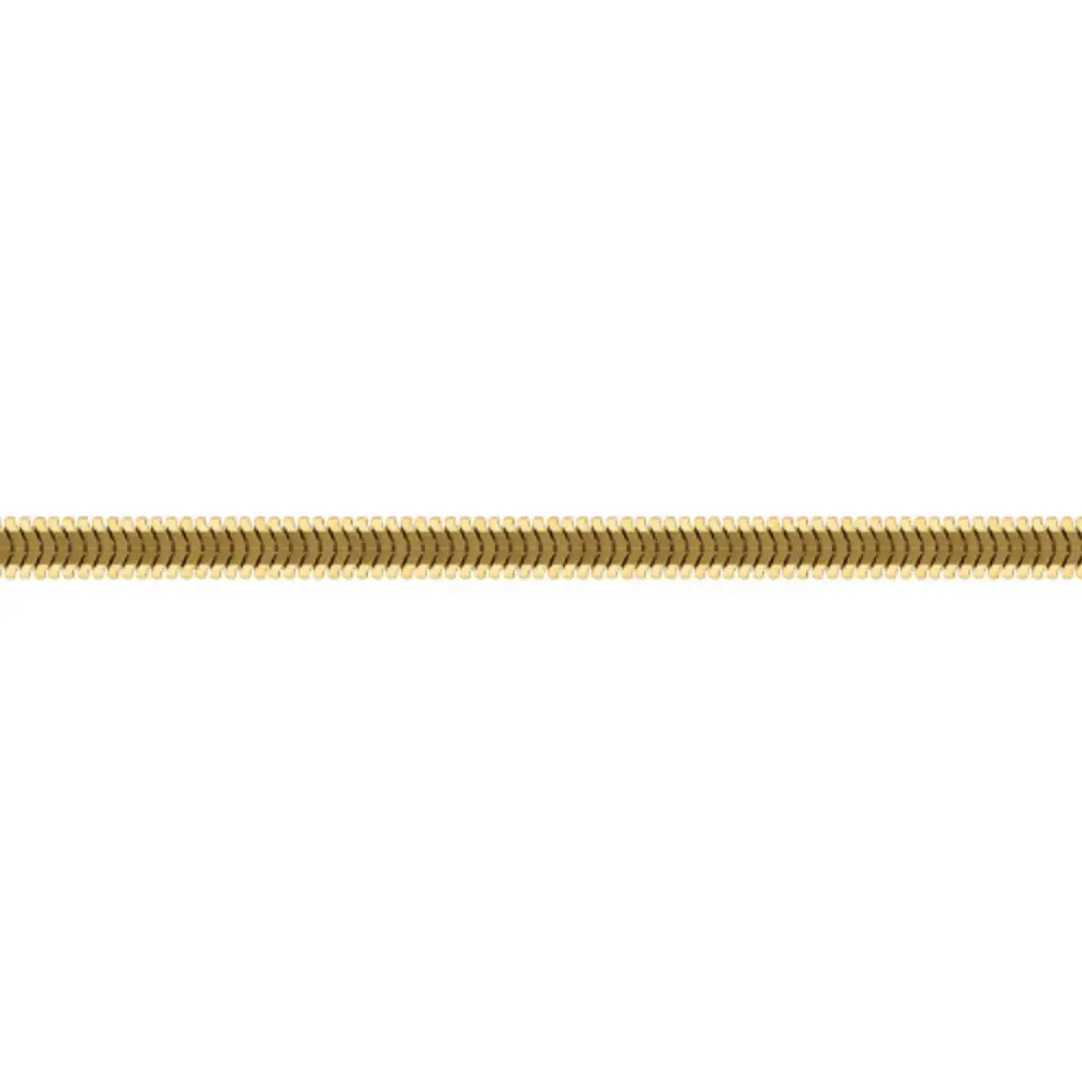 Flat Snake Chain , women's gold chain