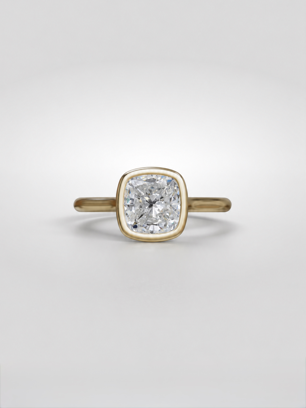 Bezel Ring, Cushion